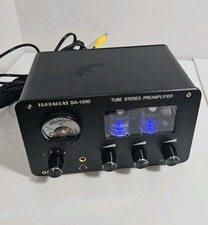 PJ Miaolai SA-1000 HiFi Vacuum Tube Preamp Stereo Headphone Amp 4way Audio