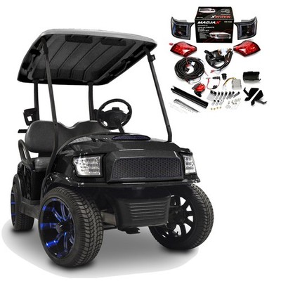 MadJax Club Car Precedent ALPHA Street Style Body Kit in Black (Fits 2004-Up)
