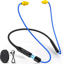 Next-Gen Bluetooth 6.0 Earplug Headphones for Work, 30Db Hearing Protection