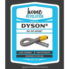 Dyson DC07 Home Revolution Brand Yellow Hose Replacement; Made To Fit DC07 model