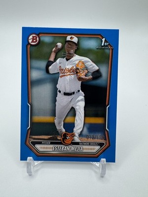 2026 Bowman Paper Esteban Mejia /150 Blue Parallel