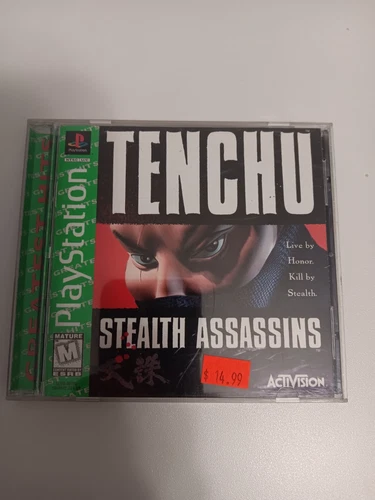 Tenchu: Stealth Assassins Greatest Hits PlayStation 1/Ps1 with Case and Manual