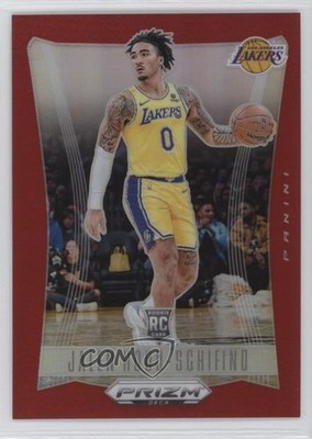 2023-24 Panini Prizm Deca Red 63/199 Jalen Hood-Schifino #203 Rookie RC 1c8t
