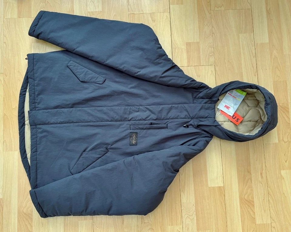 Deus Ex Machina Men’s Anthracite Cruiser Winter Jacket Medium 3M Thinsulate NWT - Image 2 of 4