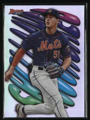 Colin Houck 2023 Bowman's Best New York Mets