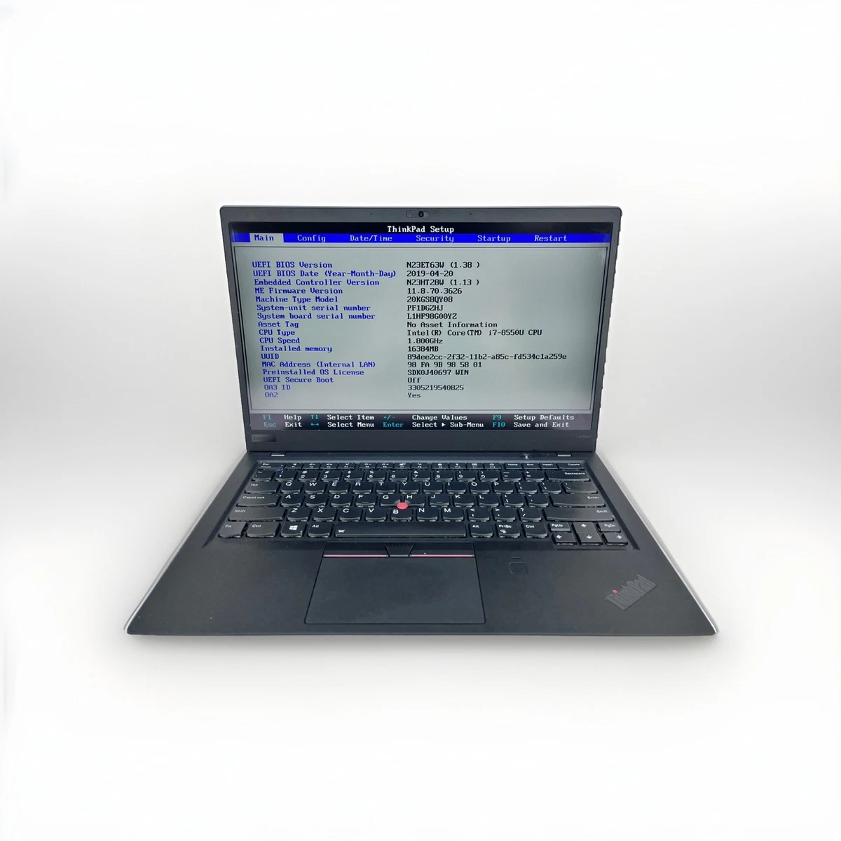 Preços baixos em Lenovo Thinkpad X1 Carbon 6th Gen notebooks e