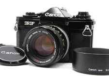 Works Great [Mint+] Canon EF SLR 35mm Film Camera 50mm f1.4 S.S.C ssc Lens Japan