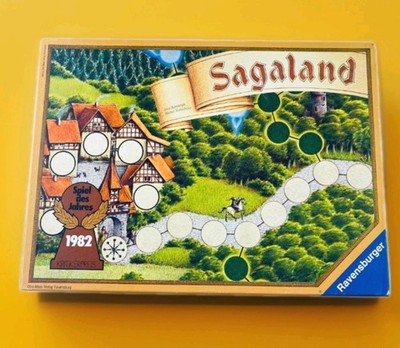 Ravensburger 27040 - Sagaland Retro-Ausgabe - 1981 Gesellschaftsspiel OVP 