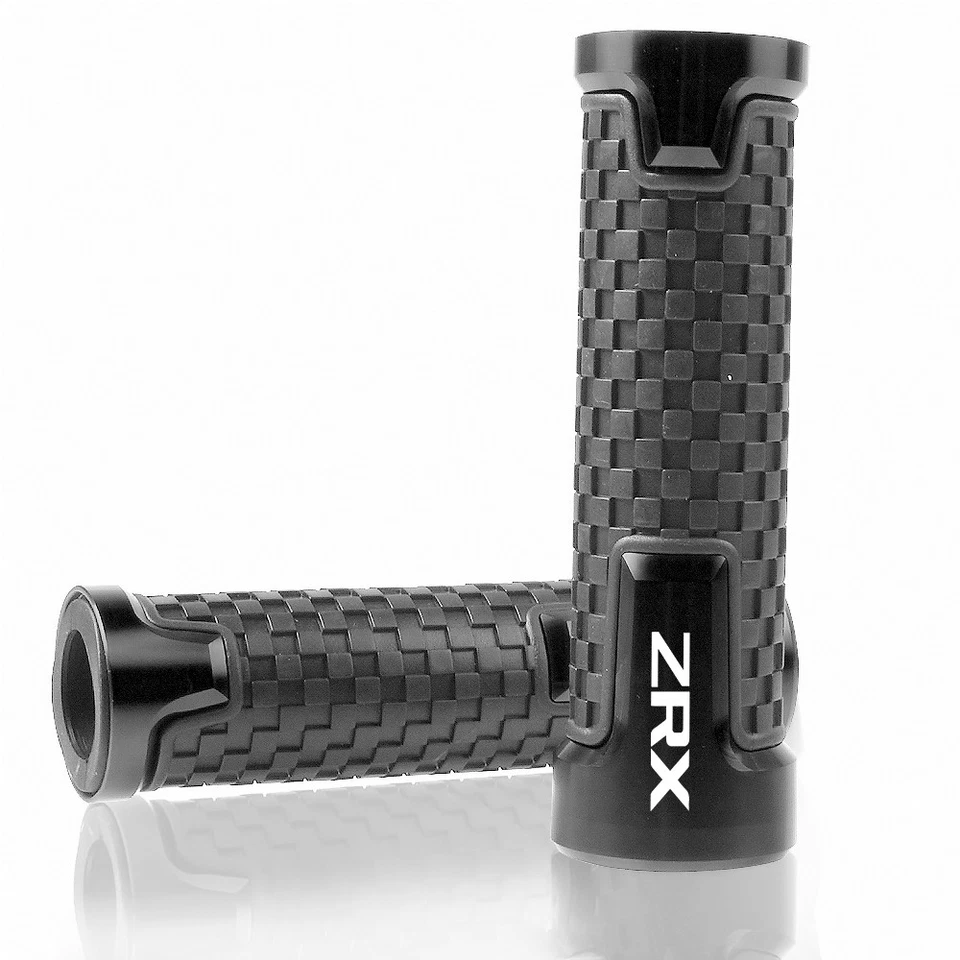 Black Motorcycle Grip Handle Handlebar For Kawasaki ZRX ZRX1100 ZRX1200 ZRX1200R — 第 2/4 张图片