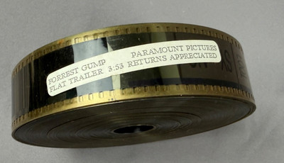VTG Original Forrest Gump 35mm Flat Film Roll Theatre Movie Trailer - Tom Hanks