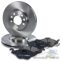 Atec Bremsscheiben BelÜFtet Ø280 + BremsbelÄGe Vorne FÜR Opel Astra G BJ 98-05