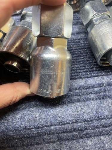 17 Parker 10643-12-12 Hydraulic Hose Crimp Fittings 3/4” Hose X 3/4” JIC (N2) - Picture 5 of 5