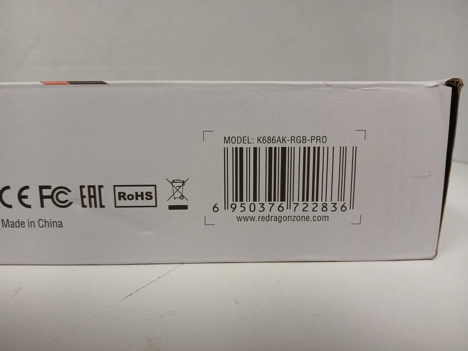 Redragon EISA K686 PRO SE 98 Key RGB Gasket Hot-Swappable Mechanical Keyboard #1 - Image 3 of 4