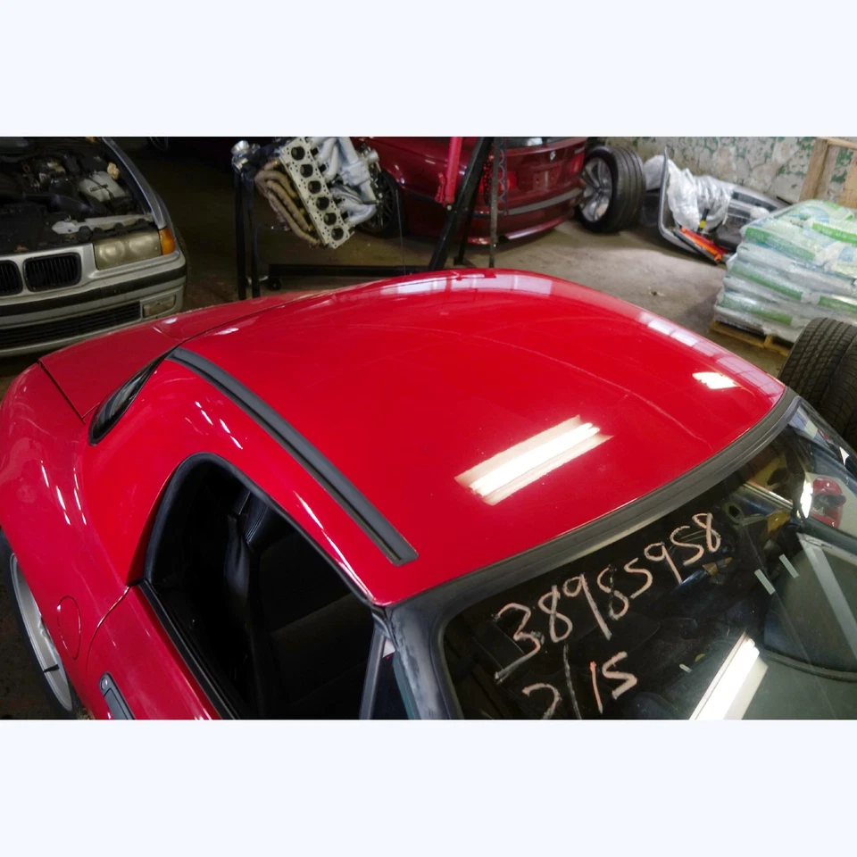 BMW Z3 Roadster 1996-2002 convertible techo rígido conjunto rojo hellrot OEM Foto 3 de 4