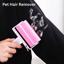 Reusable Washable Lint Roller Pet Hair Remover Sticky Brush Clothes Sofa Cleaner