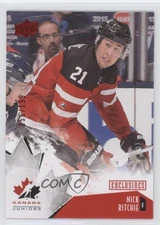 2015 Upper Deck Team Canada Juniors Exclusives /199 Nick Ritchie #86 Rookie RC