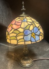 Tiffany Style Small 14.5  Table Lamp Stained ...