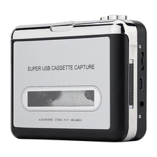 Reshow Cassette Tape Player – Portable Tape Player Audio Cassette to Digital ...