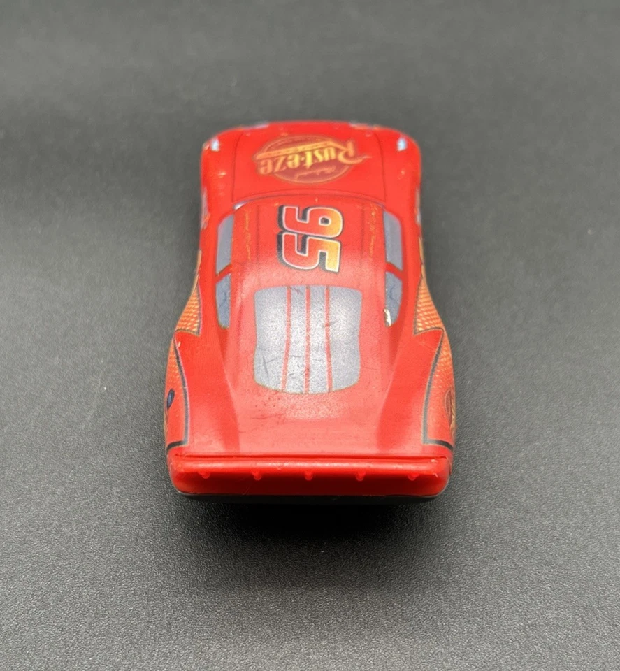 Lightning McQueen - 2006 - McDonald’s - Disney - Pull Back Car - ¡Funciona! Foto 4 de 4