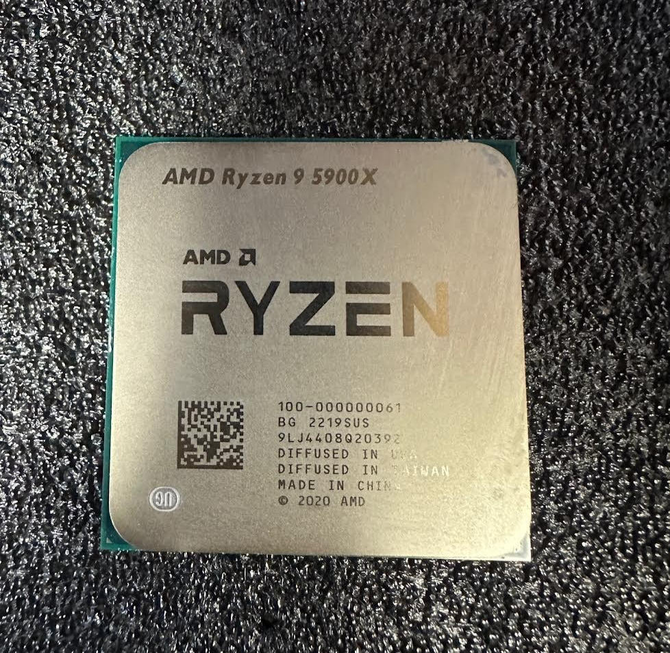 AMD RYZEN 9 5900X Processor - USED ** | eBay