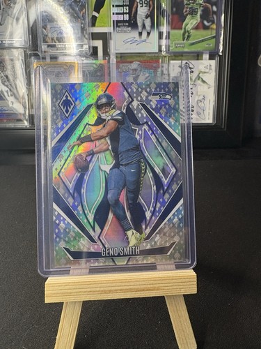 2024 Panini Phoenix Geno Smith Silver Phoenix SP /399 #60 Seahawks