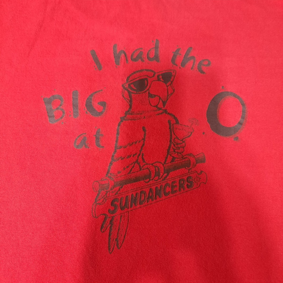 ヒューマンメイド Graphic T-Shirt \"White\" Vintage BACARDI T-Shirt Mens Large Red Short Sleeve USA Made