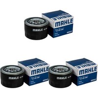 3X Mahle / Knecht ÖLfilter OC 384 Oil Filter