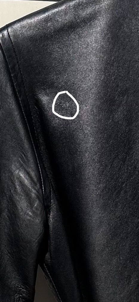 名品】express レザーコートmade in turkey