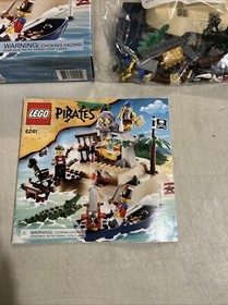 Lego Pirates LOOT ISLAND #6241 100% COMPLETE in BOX w Manual & MINIFIGS