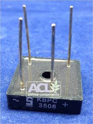 KBPC3506WP, Einphasen-Brückengleichrichter, 600 V, 35 A, KBPC, WP