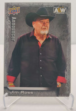 2022 Upper Deck AEW Wrestling #91 Jim Ross wrestling card