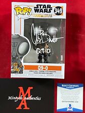 CHRIS BARTLETT AUTOGRAPHED SIGNED Q9-0 FUNKO POP #349! MANDALORIAN! BECKETT! CHRIS BARTLETT AUTOGRAPHED SIGNED Q9-0 FUNKO POP #349! MANDALORIAN! BECKETT!