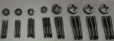 NEW BSF TAP DIE SET 3/16'' TO 3/4'' HARD TO FIND 32 PCS SET BRITISH STANDARD FINE
