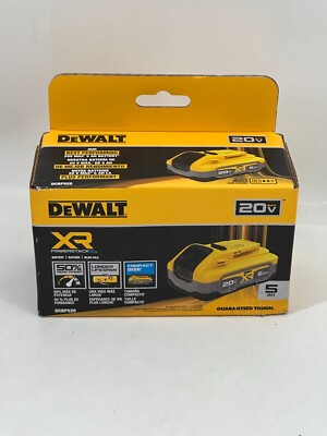 Dewalt DCBP520 20V MAX XR 5.0Ah Lithium Ion Powerstack Compact Battery
