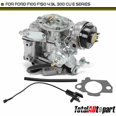 1 Barrel Carburetor for Ford F150  F100 Broncos Econoline E Series E-100 E-150