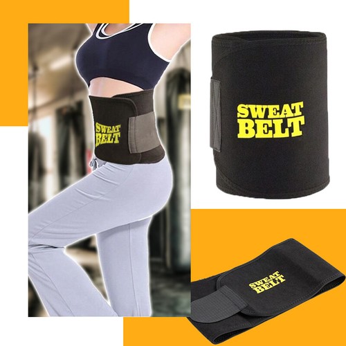 FASCIA CINTURA ADDOMINALE FITNESS BRUCIA GRASSI DIMAGRANTE PANCIA UOMO DONNA - Foto 6 di 7