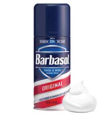 1 Pack Barbasol Original Thick & Rich Shaving Cream For Old Men  , 7 oz