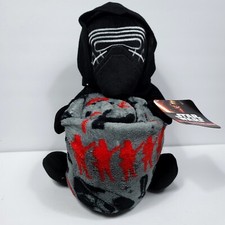 Juego de 2 piezas de manta de peluche y manta polar Star Wars Kylo Ren NUEVO