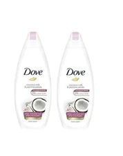 Dove Relaxing Shower Gel with Jasmine & Coconut Milk, 450ml (Pack of 2)