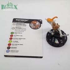 Heroclix Deadpool and X-Force set Shatterstar 044 Rare figure w/card 