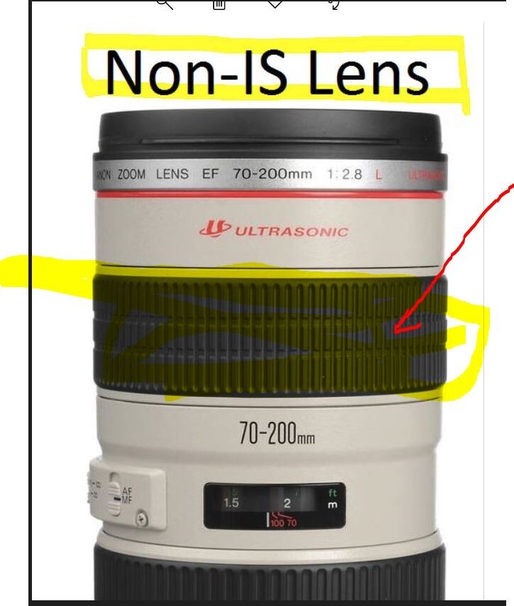 NON-IS Manual Focusing Ring Parts, Canon EF 70-200mm F/2.8 L NON-IS Manual Focusing Ring Parts, Canon EF 70-200mm F/2.8 L
