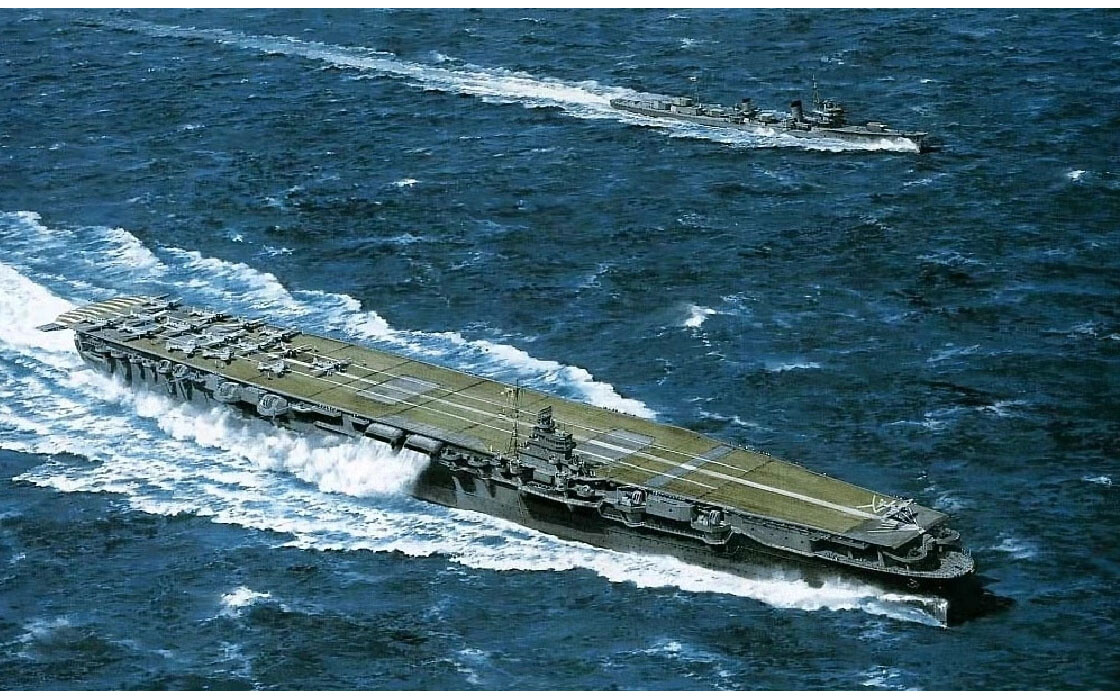 1/700 Japan Navy IJN Shoukaku aircraft carrier Markings Water Slide Decal White