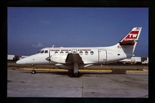 Aviation Airplane Airline postcard Plane Views #PV-061 Trans World BAe Jetstream
