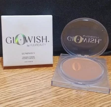 Huda Beauty Glowish Luminous Pressed Powder ~ 09 Extra Tan ~ 0.35 oz ~ NIB