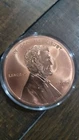 1909-S V.D.B. Lincoln Wheat Penny Tribute 5 oz Copper Round