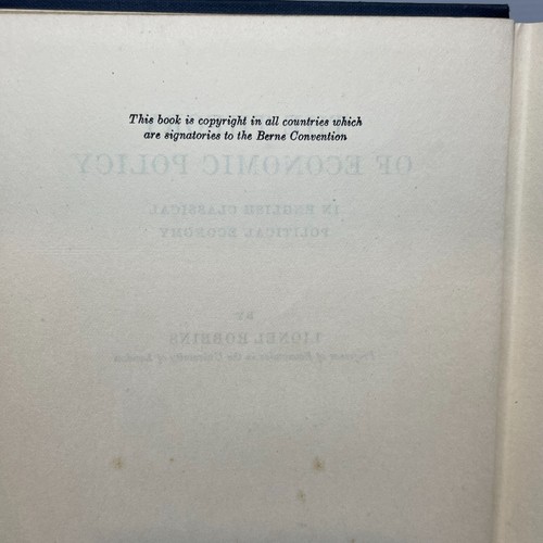 The History of Economic Policy by Lionel Robbins (Hardcover Book) Economics - Picture 10 of 10
