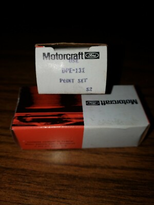 NOS Motorcraft DPE-131 Distributor Points Contact Set