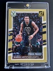 2017 Panini Donruss Basketball Press Proof Gold Giannis Antetokounmpo #81