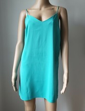 ASOS  Mini Cami Bodycon Slip-on Dress NWT Green Turquoise US 4 size S