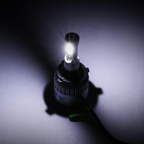 AUXBEAM 9005 9006 LED Headlight Kit Bulb High Low Beam Super White Bright 8000LM - Foto 10 di 12